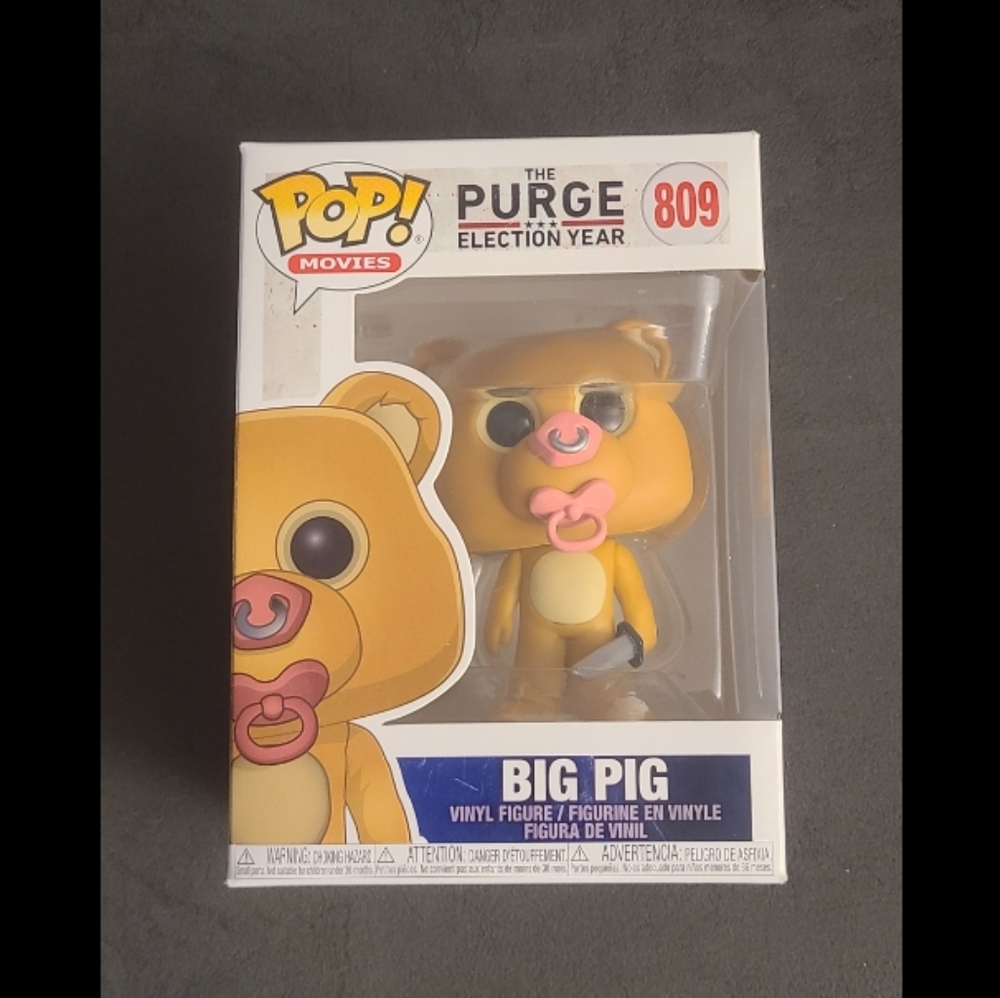 #809 Big Pig Funko Pop! Movies The Purge Election Year (Vaulted) Vinyl figure